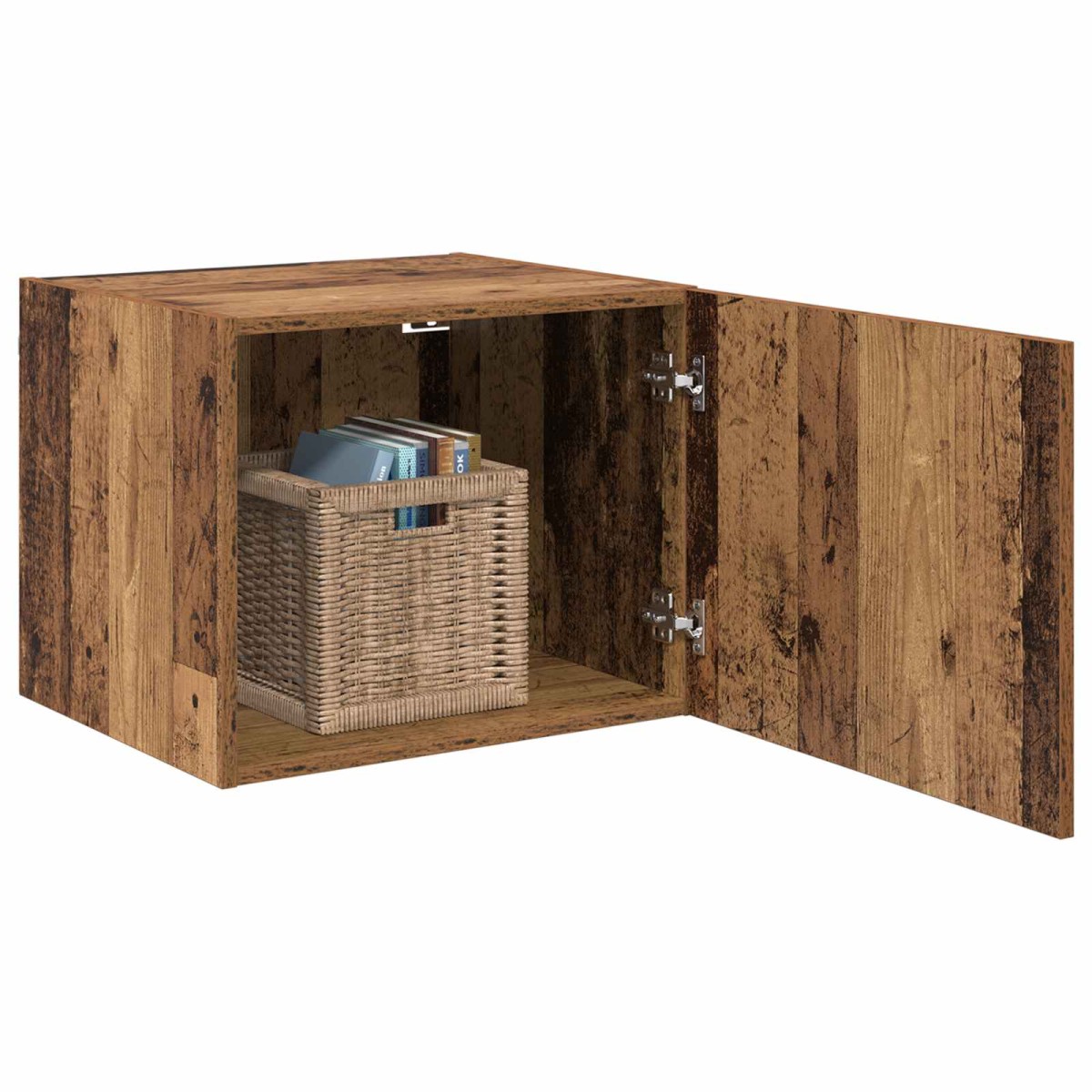 vidaXL Ντουλάπα Τοίχου Παλαιό ξύλο 50 x 42.5 x 40 εκ.