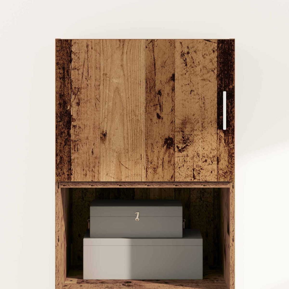 vidaXL Ντουλάπα Τοίχου Παλαιό ξύλο 50 x 42.5 x 40 εκ.