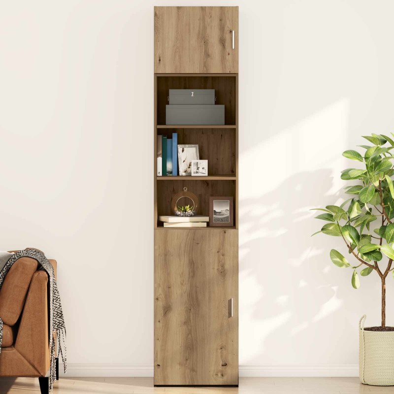vidaXL Ντουλάπα Τοίχου artisan δρυς 50 x 42.5 x 40 εκ.