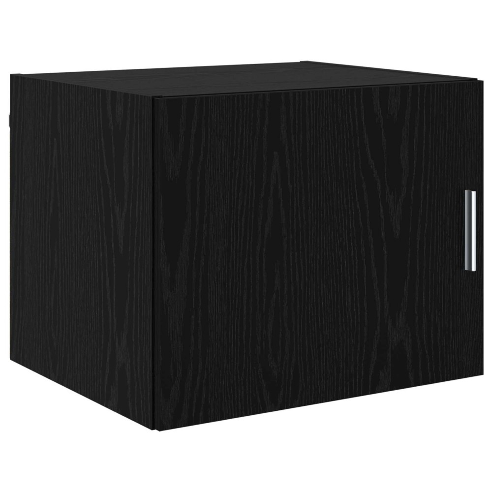 vidaXL Ντουλάπα Τοίχου Μαύρη δρυς 50 x 42.5 x 40 εκ.