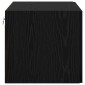 vidaXL Ντουλάπα Τοίχου Μαύρη δρυς 50 x 42.5 x 40 εκ.