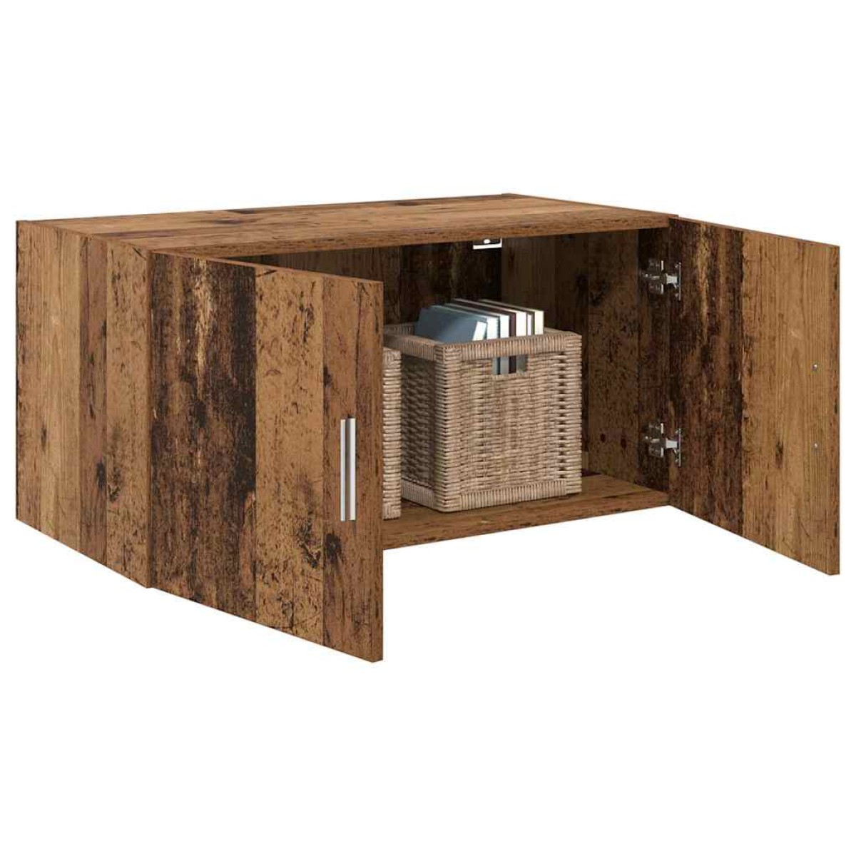 vidaXL Ντουλάπα Τοίχου Παλαιό ξύλο 80 x 42.5 x 40 cm