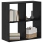 vidaXL Βιβλιοθήκη 4 επιπέδων 69,5 x 29 x 69,5 εκ Επεξεργασμένο Ξύλο