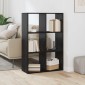 vidaXL Βιβλιοθήκη 6 επιπέδων 69,5 x 29 x 103,5 εκ Επεξεργασμένο Ξύλο