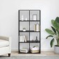 vidaXL Βιβλιοθήκη 8 επιπέδων 69,5 x 29 x 137,5 εκ Επεξεργασμένο Ξύλο