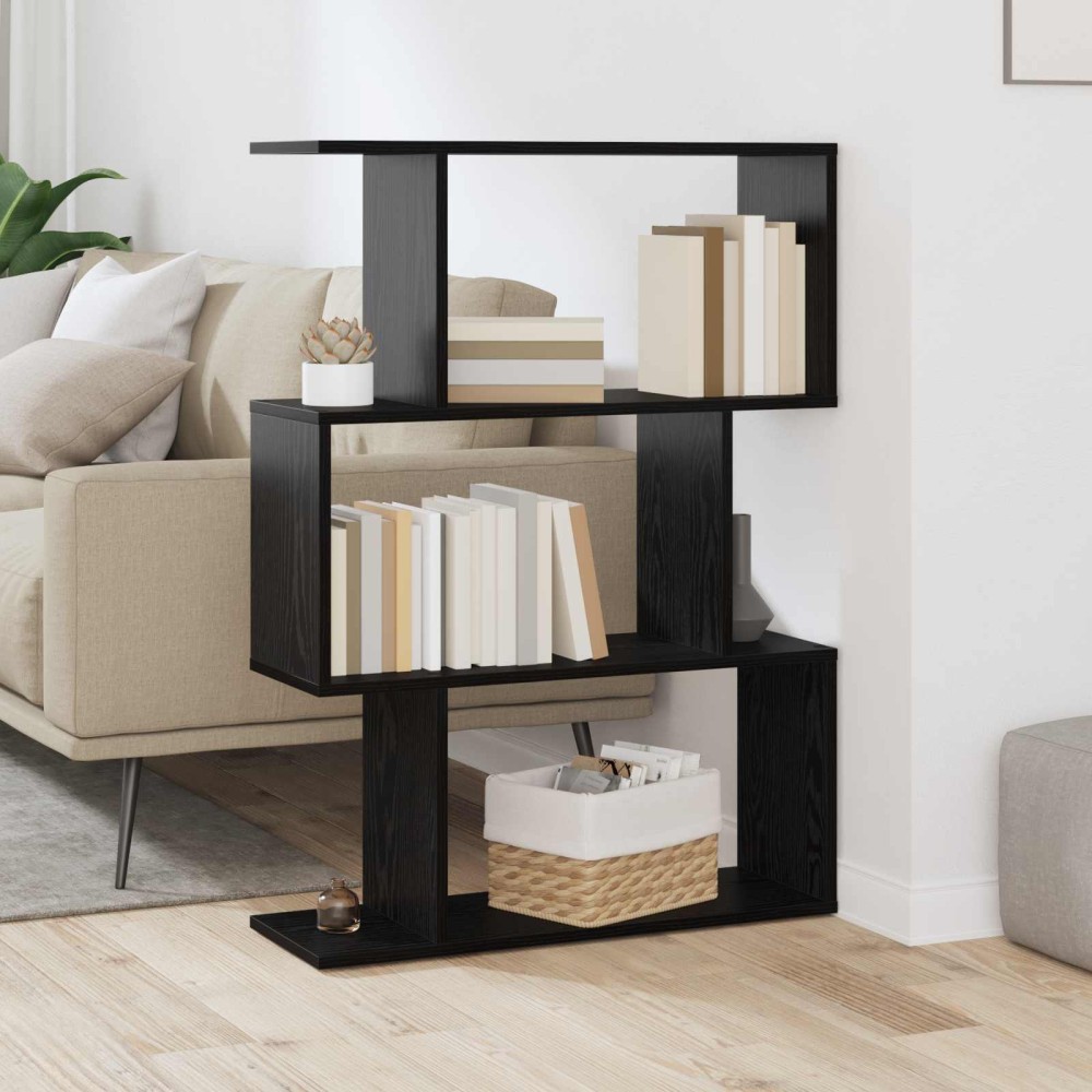 vidaXL Βιβλιοθήκη 3 επιπέδων 70 x 24 x 97 εκ. Επεξεργασμένο Ξύλο