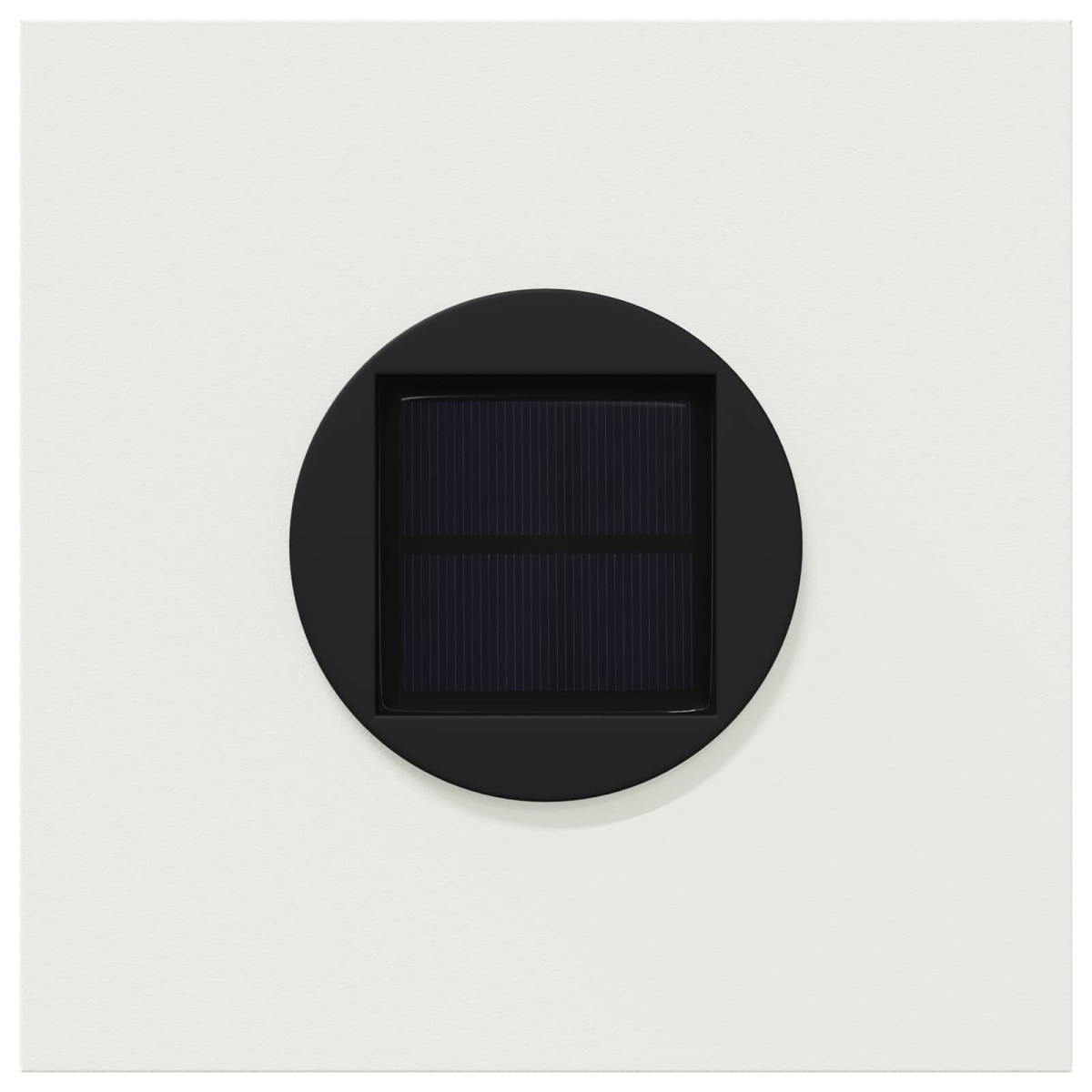 vidaXL Ηλιακό LED Φως Δρόμου 2 τμχ. Θερμό λευκό 18 x 18 x 50 εκ.