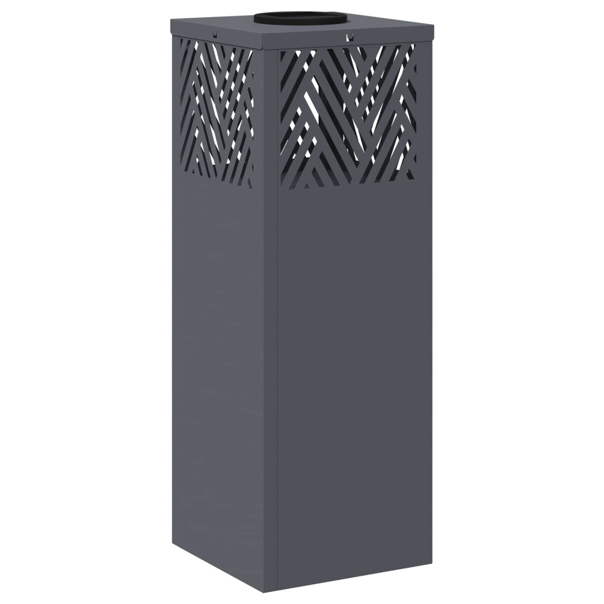 vidaXL Ηλιακό LED Φως Δρόμου 2 τμχ. Θερμό λευκό 18 x 18 x 50 εκ.