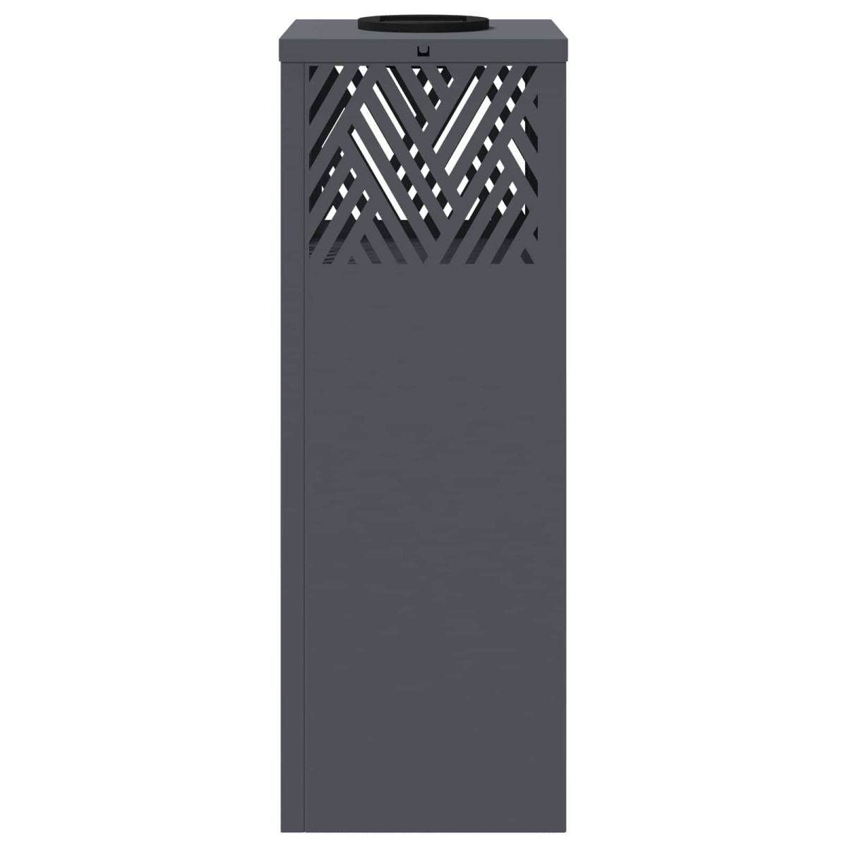 vidaXL Ηλιακό LED Φως Δρόμου 2 τμχ. Θερμό λευκό 18 x 18 x 50 εκ.