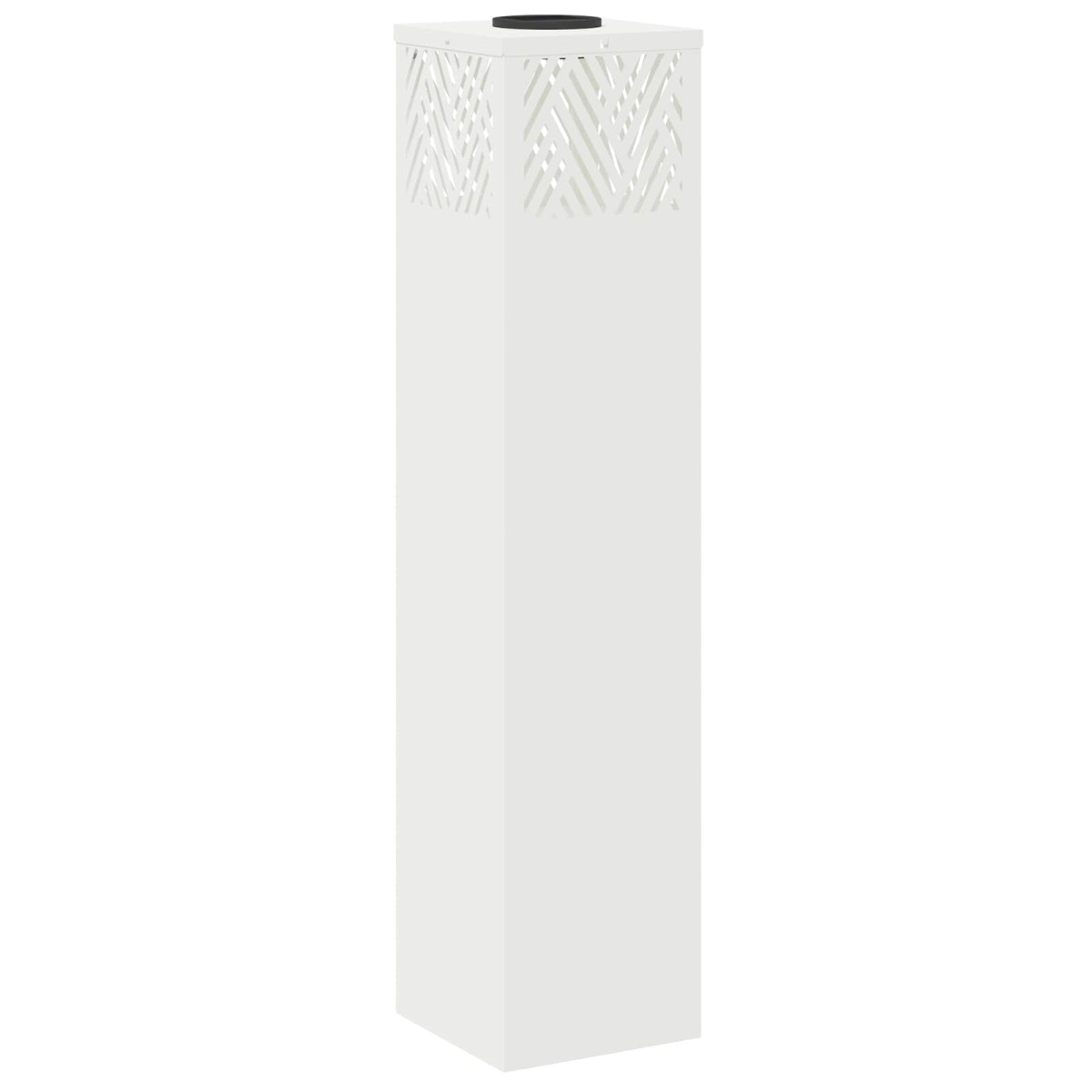 vidaXL Ηλιακό LED Φως Δρόμου 2 τμχ. Θερμό λευκό 18 x 18 x 80 εκ.