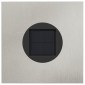 vidaXL Ηλιακό LED Φως Δρόμου 2 τμχ. Θερμό λευκό 18 x 18 x 80 εκ.