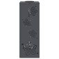 vidaXL Ηλιακό LED Φως Δρόμου 2 τμχ. Θερμό λευκό 18 x 18 x 50 εκ.