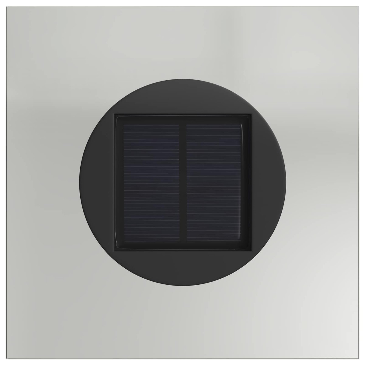 vidaXL Ηλιακό LED Φως Δρόμου 2 τμχ. Θερμό λευκό 18 x 18 x 80 εκ.