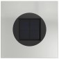 vidaXL Ηλιακό LED Φως Δρόμου 2 τμχ. Θερμό λευκό 18 x 18 x 80 εκ.