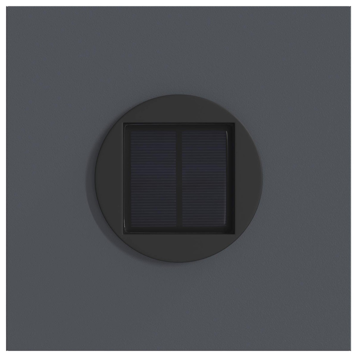 vidaXL Ηλιακό LED Φως Δρόμου 2 τμχ. Θερμό λευκό 18 x 18 x 50 εκ.