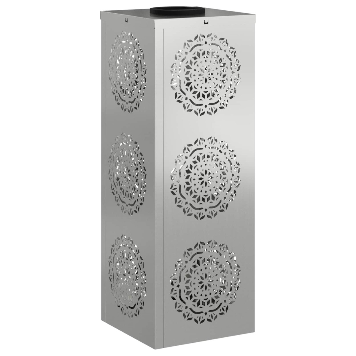 vidaXL Ηλιακό LED Φως Δρόμου 2 τμχ. Θερμό λευκό 18 x 18 x 50 εκ.