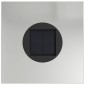 vidaXL Ηλιακό LED Φως Δρόμου 2 τμχ. Θερμό λευκό 18 x 18 x 80 εκ.