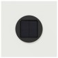 vidaXL Ηλιακό LED Φως Δρόμου 2 τμχ. Θερμό λευκό 18 x 18 x 50 εκ.
