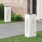 vidaXL Ηλιακό LED Φως Δρόμου 2 τμχ. Θερμό λευκό 18 x 18 x 50 εκ.