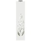 vidaXL Ηλιακό LED Φως Δρόμου 2 τμχ. Θερμό λευκό 18 x 18 x 80 εκ.