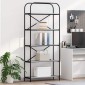 vidaXL Ράφι Βιβλίων 5 επιπέδων 80 x 30 x 183 εκ Επεξεργασμένο ξύλο