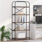 vidaXL Ράφι Βιβλίων 5 επιπέδων 80 x 30 x 183 εκ Επεξεργασμένο ξύλο
