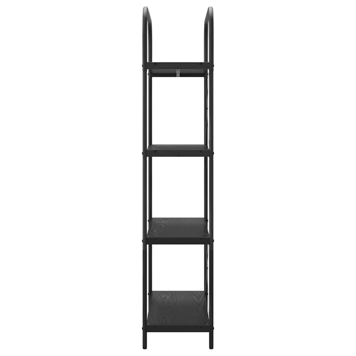 vidaXL Ράφι Βιβλίων 4 επιπέδων 80 x 30 x 146 εκ Επεξεργασμένο ξύλο