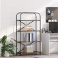 vidaXL Ράφι Βιβλίων 4 επιπέδων 80 x 30 x 146 εκ Επεξεργασμένο ξύλο