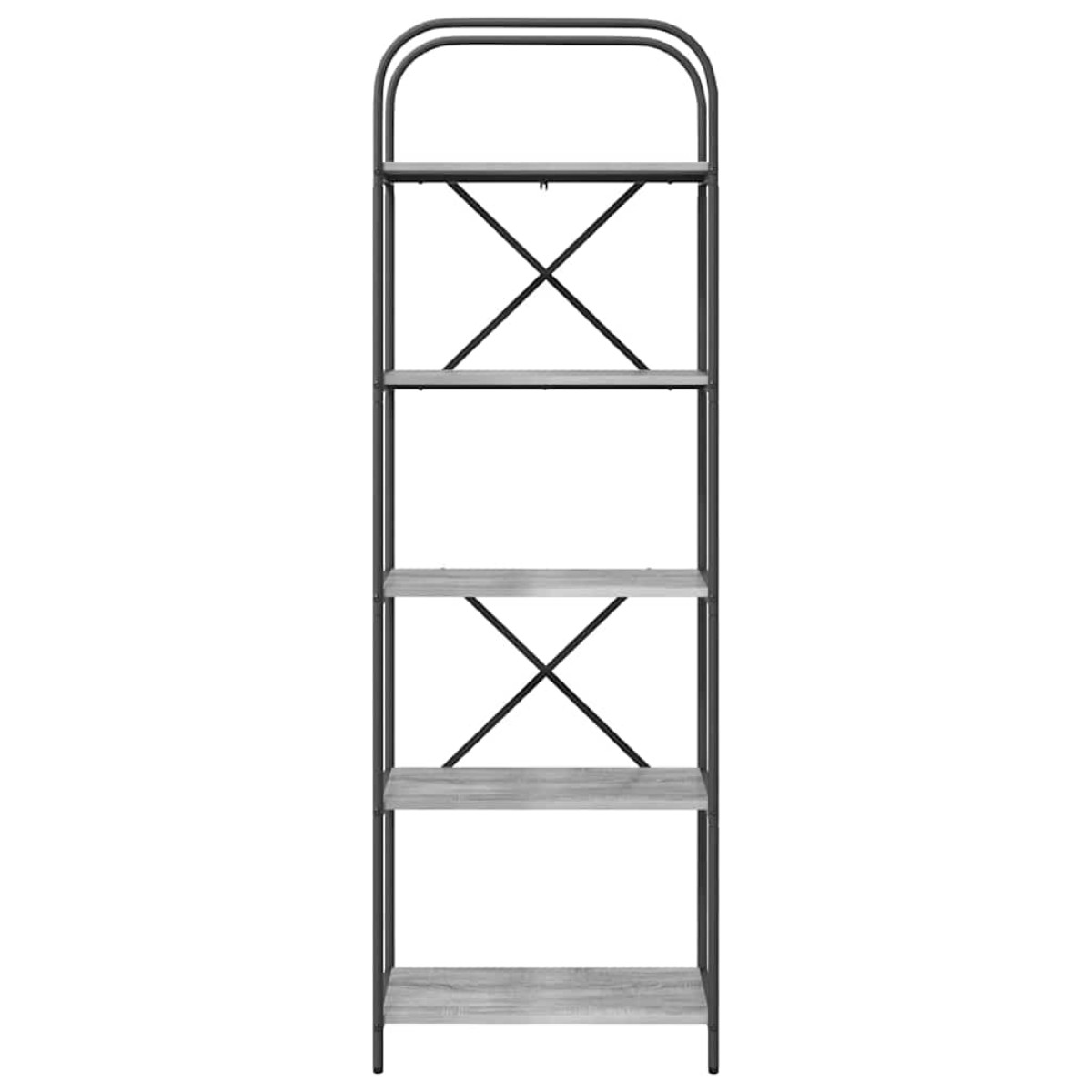 vidaXL Ράφι Βιβλίων 5 επιπέδων 60 x 30 x 183 εκ Επεξεργασμένο ξύλο