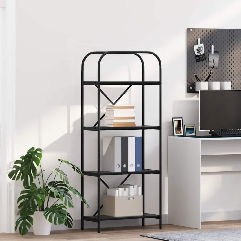vidaXL Ράφι Βιβλίων 4 επιπέδων 60 x 30 x 146 εκ Επεξεργασμένο ξύλο