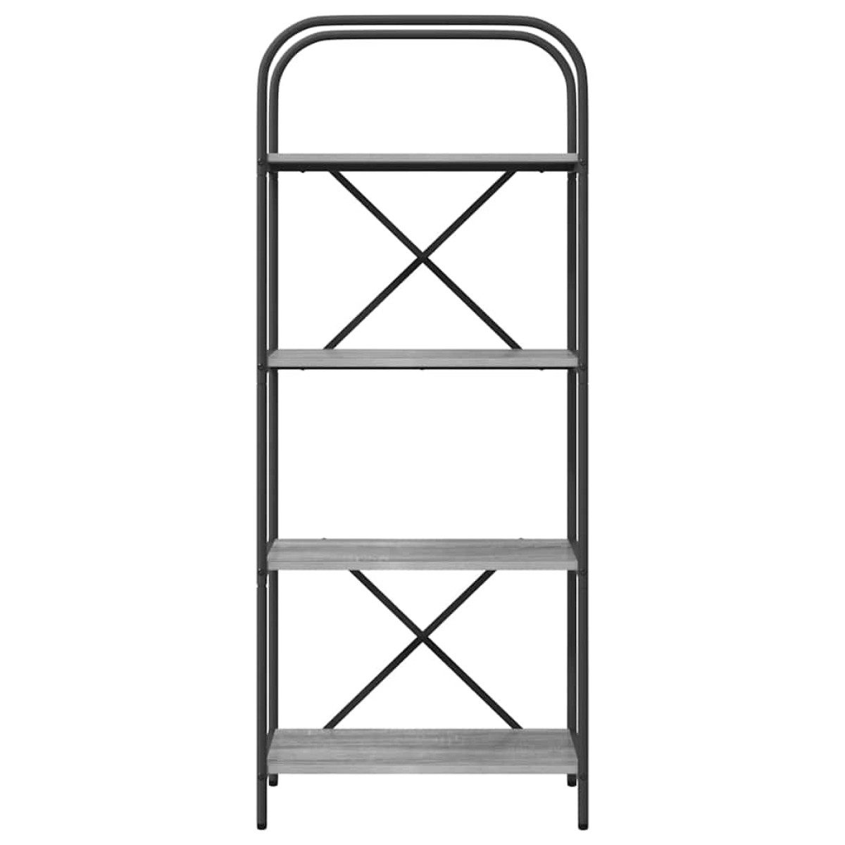 vidaXL Ράφι Βιβλίων 4 επιπέδων 60 x 30 x 146 εκ Επεξεργασμένο ξύλο