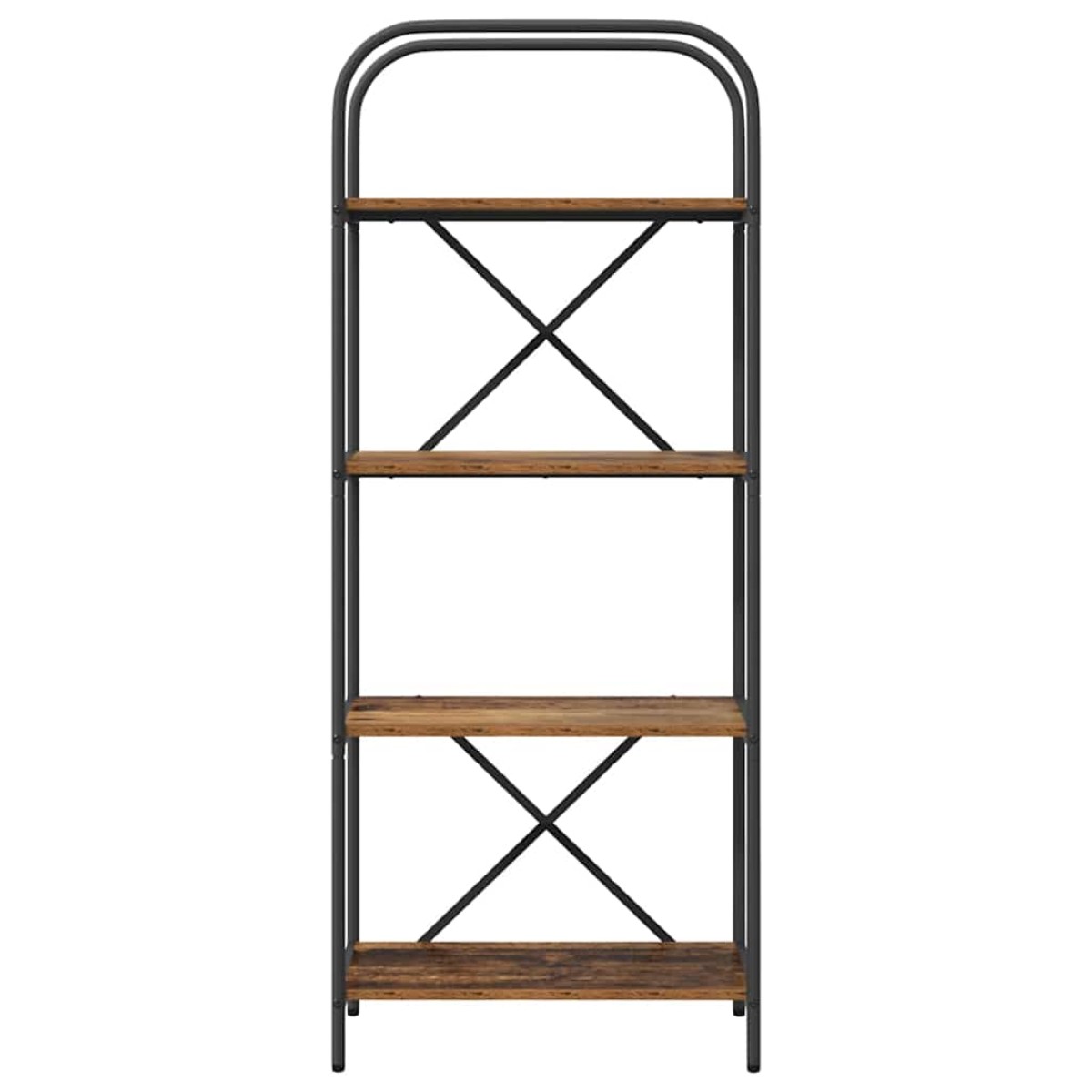 vidaXL Ράφι Βιβλίων 4 επιπέδων 60 x 30 x 146 εκ Επεξεργασμένο ξύλο