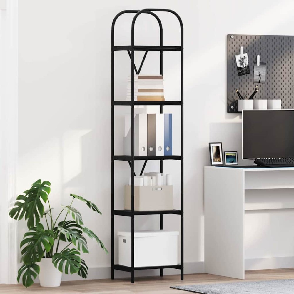 vidaXL Ράφι Βιβλίων 5 επιπέδων 40 x 30 x 183 εκ Επεξεργασμένο ξύλο