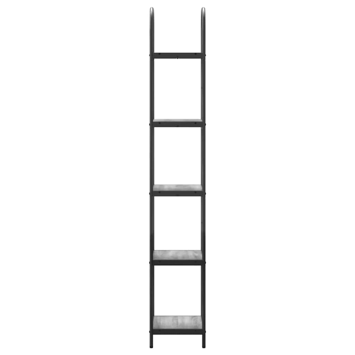 vidaXL Ράφι Βιβλίων 5 επιπέδων 40 x 30 x 183 εκ Επεξεργασμένο ξύλο