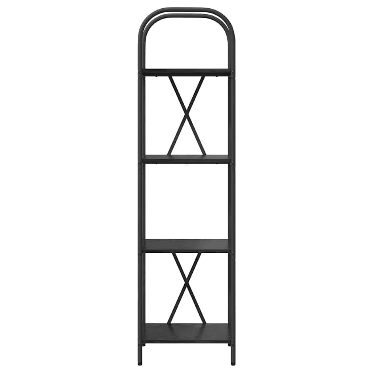 vidaXL Ράφι Βιβλίων 4 επιπέδων 40 x 30 x 146 εκ Επεξεργασμένο ξύλο