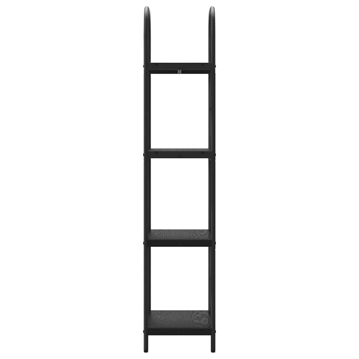 vidaXL Ράφι Βιβλίων 4 επιπέδων 40 x 30 x 146 εκ Επεξεργασμένο ξύλο