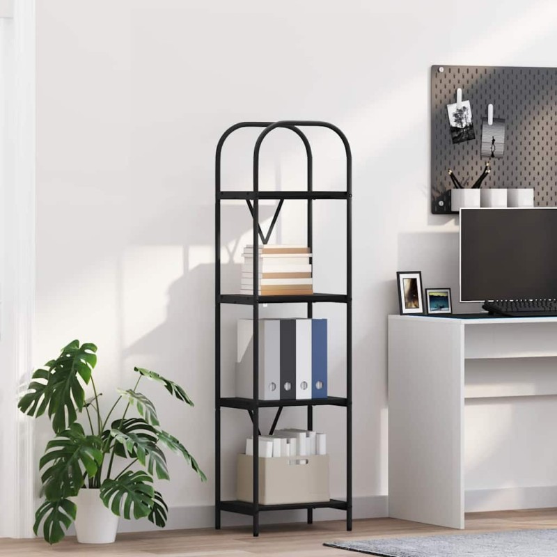 vidaXL Ράφι Βιβλίων 4 επιπέδων 40 x 30 x 146 εκ Επεξεργασμένο ξύλο