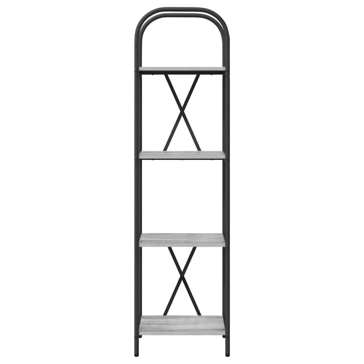 vidaXL Ράφι Βιβλίων 4 επιπέδων 40 x 30 x 146 εκ Επεξεργασμένο ξύλο