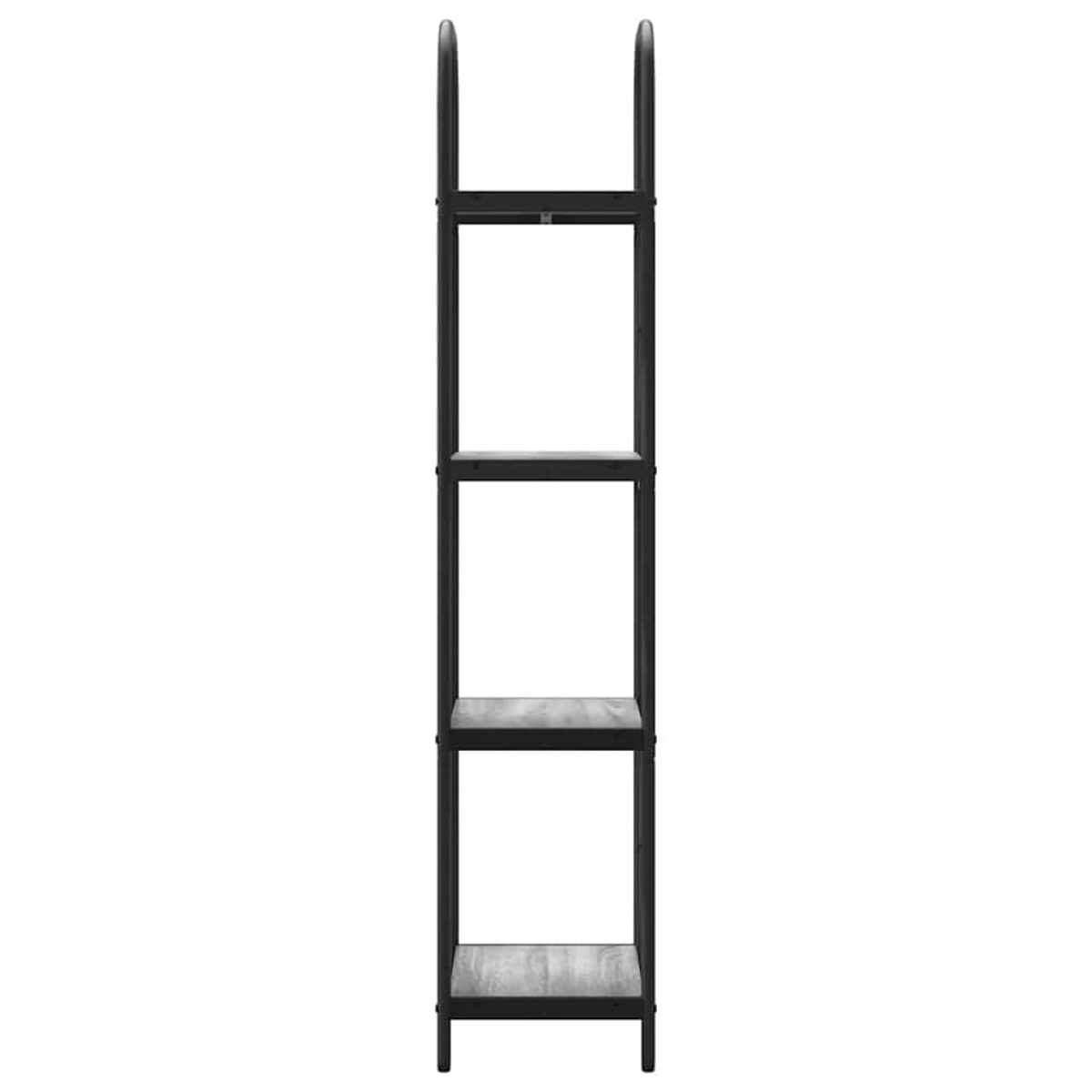 vidaXL Ράφι Βιβλίων 4 επιπέδων 40 x 30 x 146 εκ Επεξεργασμένο ξύλο