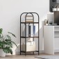 vidaXL Ράφι Βιβλίων 3 επιπέδων 40 x 30 x 109 εκ Επεξεργασμένο ξύλο