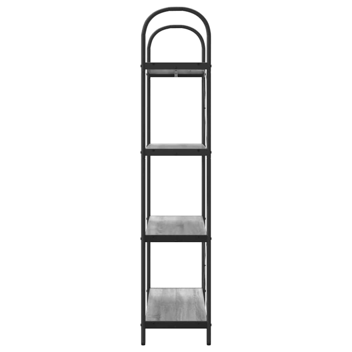vidaXL Ράφι Βιβλίων 4 επιπέδων 80 x 30 x 146 εκ Επεξεργασμένο ξύλο
