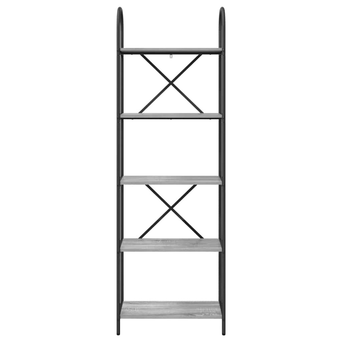 vidaXL Ράφι Βιβλίων 5 επιπέδων 60 x 30 x 183 εκ Επεξεργασμένο ξύλο
