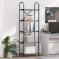 vidaXL Ράφι Βιβλίων 5 επιπέδων 60 x 30 x 183 εκ Επεξεργασμένο ξύλο