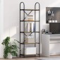vidaXL Ράφι Βιβλίων 5 επιπέδων 60 x 30 x 183 εκ Επεξεργασμένο ξύλο