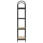 vidaXL Ράφι Βιβλίων 4 επιπέδων 60 x 30 x 146 εκ Επεξεργασμένο ξύλο