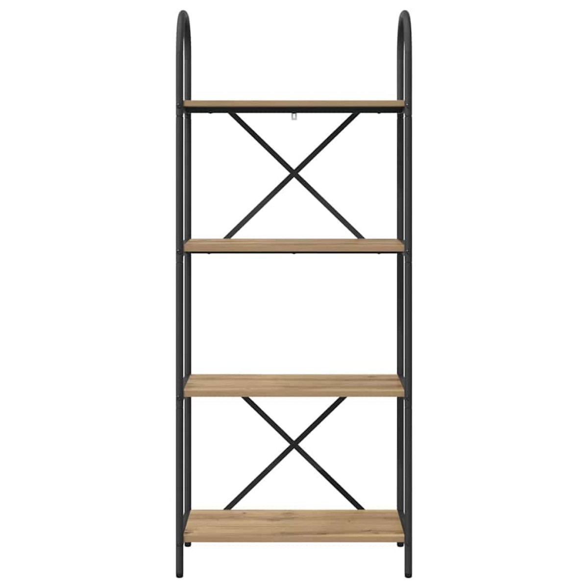 vidaXL Ράφι Βιβλίων 4 επιπέδων 60 x 30 x 146 εκ Επεξεργασμένο ξύλο