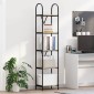 vidaXL Ράφι Βιβλίων 5 επιπέδων 40 x 30 x 183 εκ Επεξεργασμένο ξύλο