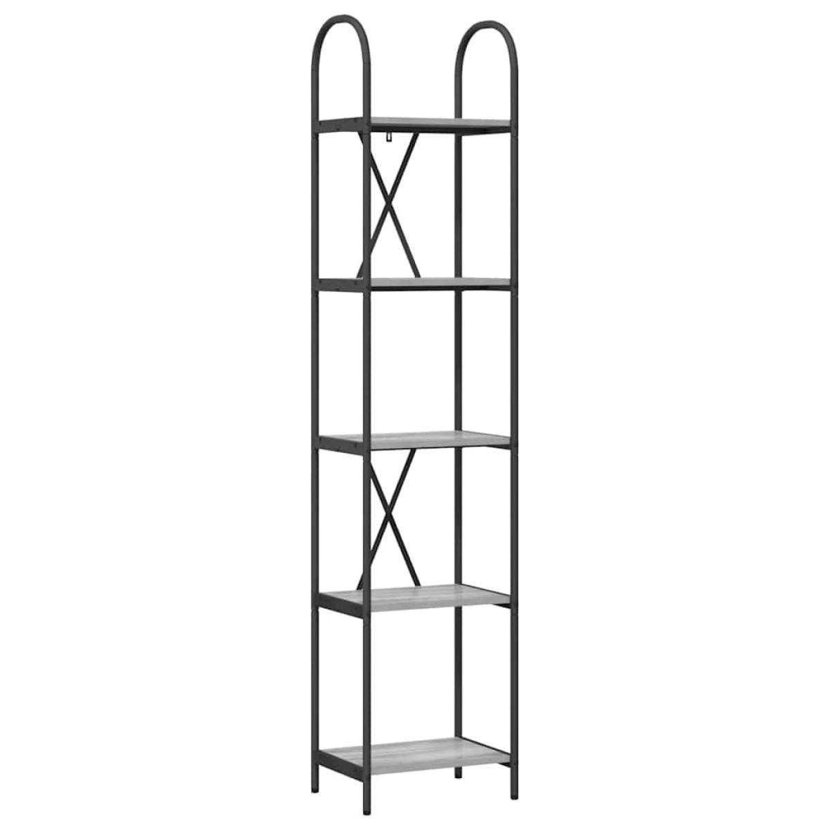 vidaXL Ράφι Βιβλίων 5 επιπέδων 40 x 30 x 183 εκ Επεξεργασμένο ξύλο