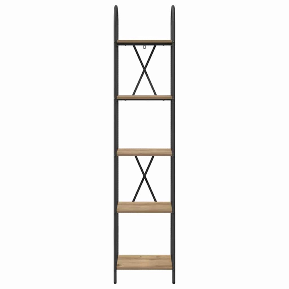 vidaXL Ράφι Βιβλίων 5 επιπέδων 40 x 30 x 183 εκ Επεξεργασμένο ξύλο