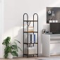 vidaXL Ράφι Βιβλίων 4 επιπέδων 40 x 30 x 146 εκ Επεξεργασμένο ξύλο